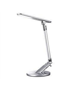 Flexo Clase 7w 3000-4500-6000k Plata 595lm Puerto Usb  Temporizador