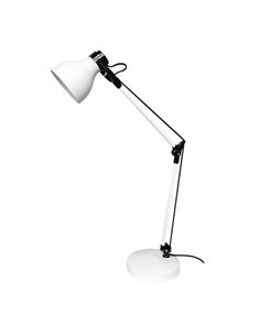 Flexo Carpo 1xe14 Blanco/negro  Orientable Articulable 48x14