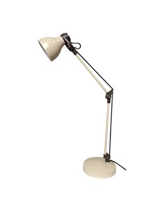 Flexo Carpo 1xe14 Beis/marron Orientable Articulable 48x14