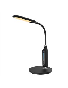 Flexo Mezcla Negro 8w 590lm 3000-4500-6000k Flexible Reg.intens. Memoria Tactil 37