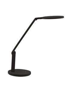 Flexo Lorca 15w 5000k Negro 1200lm Reg.intensidad Tactil Orientab.plegable 47x20x23