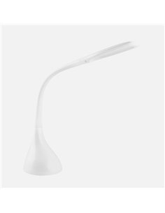 Flexo Rilke Blanc 8w 595lm 5000k Reg.intens.tactil Flexible Orientable 45x13 2