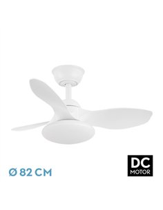 Ventilador Dc Paramo 36w 2880lm Blanco 3 Aspas 82d 3000k