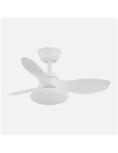 Ventilador Dc Paramo 36w 2880lm Blanco 3 Aspas 82d 3000k 2