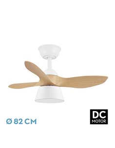 Ventilador Dc Cubico 36w 2680lm Blan/haya 3asp 82d  3000k