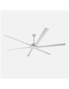 Ventilador Dc Almanzor 24w Blanco 6aspas 214d Regulable Intensidad 2950lm 3000k 2