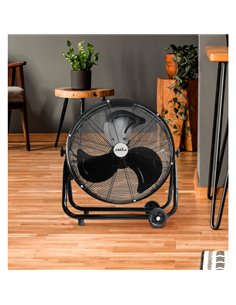 Ventilador Industrial Poniente 240w Negro 85x86x41 2
