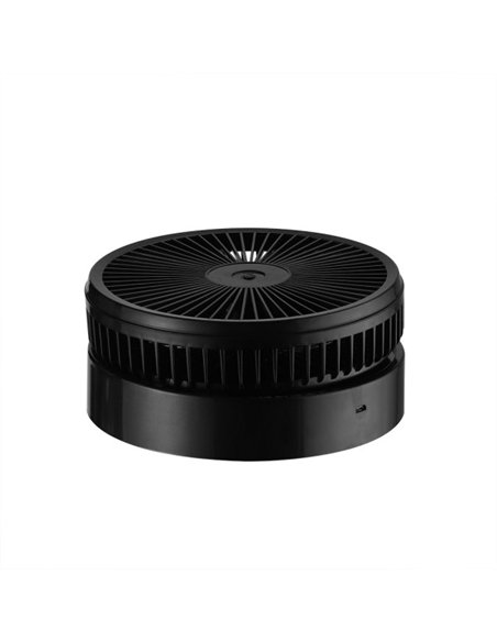 Ventilador DC Portatil Galan Negro 10w 3vel Bateria Regx20x20cm Plegable+remoto+temporizador