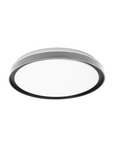 Plafon Bianca 60w 3000-4200-6500k Blanco/negro 7x50x50cm 5400lm C/remoto Y Memoria