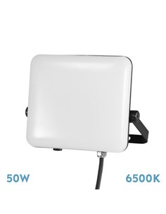 Proyector Destello 50w 6500k Blanco/negro 4500lm 90º  Ip65 16