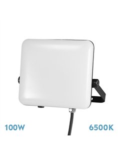 Proyector Destello 100w 6500k Blanco/negro 9000lm 90º  Ip65 20