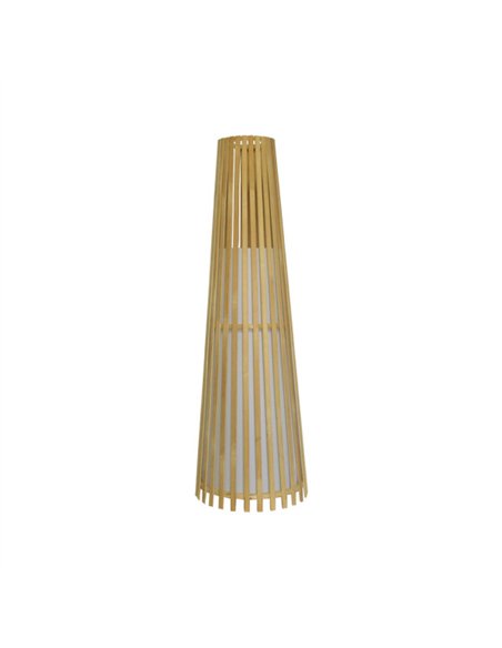 Pie De Salon Bambu Kofi Natural 1xe27 90x29x29cm