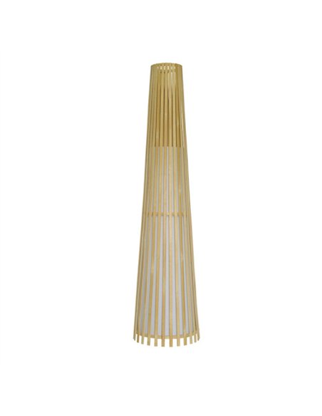 Pie De Salon Bambu Kofi Natural 1xe27 120x29x29cm