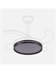 Difusor Ventilador Mbatis Negro 2