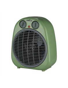 Termoventilador Fogata 2000w Verde/gris 2potencias 3funciones Termostato Reg.seguro