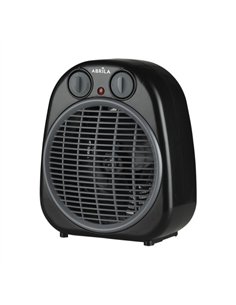 Termoventilador Fogata 2000w Negro/gris 2potencias 3funciones Termostato Reg.seguro