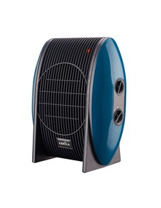 Termoventilador Desierto 2000w Azul 2potencias 3funciones Termostato Regulable Seguro 31x25x14cm