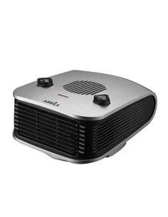 Termoventilador Ardor 2000w Plata/negro 2potencias 3funciones Termostato Regulabble Seguro15x24