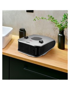 Termoventilador Ardor 2000w Plata/negro 2potencias 3funciones Termostato Regulabble Seguro15x24 2