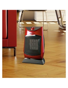 Termoventilador Ceramico PTC Calidez 1500w Rojo 2potencias 3funciones Protecc.reg.seguridad 2