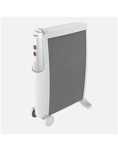 Radiador De Mica Imperial 2000w 2elem Blanco/plata 2 Potencias Antivuelco 2