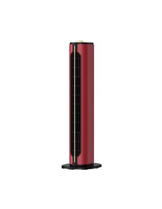 Termoventilador vertical ceramico Ptc 1500w Canada Rojo/negro 2potencias 3funciones Termost.seg.antivuelco 61