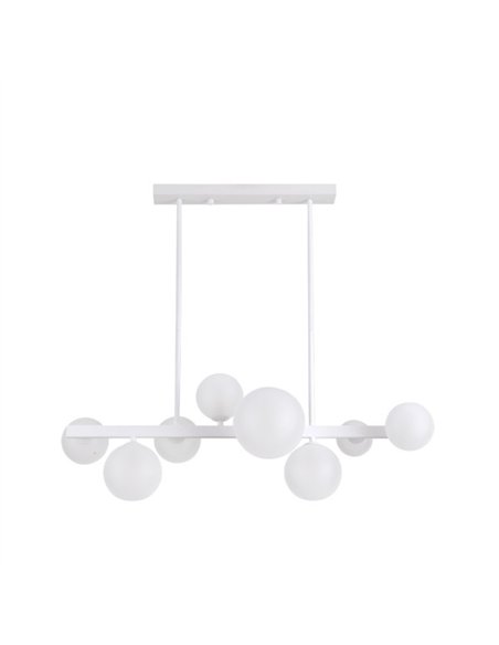 Lampara Lozolla 8xg9 Blanca  Regx75x22