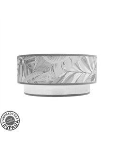 Aplique Camerun 1xe27 Blanco/gris 17