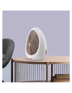 Termoventilador Elect.perugia 2000w Blanco/beis Termost.reg. 2potencias 3funciones Sist.seguridad 30 2