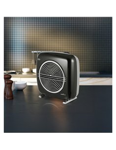 Termoventilador Elect.vicenza 2000w Negro/gris Termost. Reg. 2potencias 3funciones Sist.seg.28x27 2