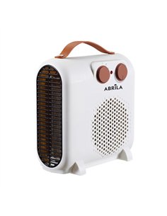 Termoventilador Elect.tundra 2000w Blanco/marron 2potencias  3Funciones Protecc.seg.luz Ind.24