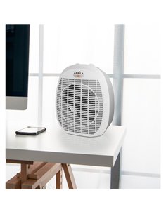Termoventilador Elect.sudan 2000w Blanco/gris 2potencias 3Funciones Protecc.seg.luz Ind.26 2