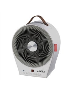 Termoventilador Elect.2 En 1 maraja 2000w Blanco/gris 2potencias 4funciones Display Temporizador 32x27x21cm