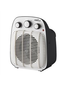 Termoventilador Elect.lesoto 2000w Blanco/negro 2pot.3fun. Temporizador Prot. Sob. Calent. Antivuelco 27x23x15