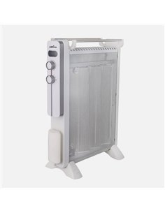 Radiador Mica Caicos 1500w 3 Elem Blanco/gris 3potencias Prot. Sob. Calent. Antivuelco 63 2
