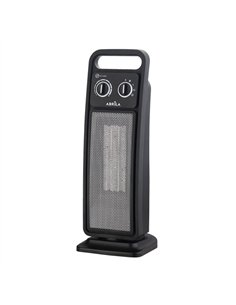 Termoventilador Ceramico Vert.brasil 2000w Negro  2pot.oscilant.antivuel.termost. Prot.cal 50