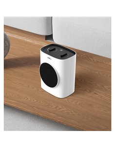 Termoventilador Ceramico Chipre 1500w Blanco/negro 2potencias 3funciones Antivuelco Termostato Reg. 21 2