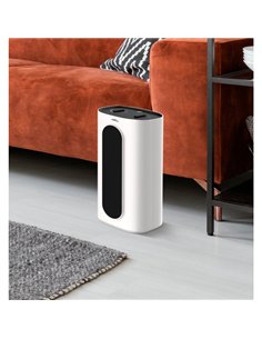 Termoventilador Ceramico Chequia 2000w Blanco/negro Oscilante 2potencias Antivuelco Termost.reg.38 2