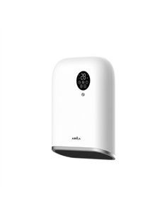 Termoventilador Pared Baño Andorra 2000w Blanco/negro  3funciones Display C/remoto Ip24 32