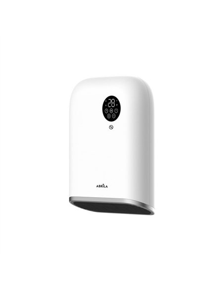 Termoventilador Pared Baño Andorra 2000w Blanco/negro  3funciones Display C/remoto Ip24 32