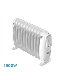 Radiador Aceite Irlanda 1500w Blanco 3potencias Termostato Reg. 11elementos Protec.segurid.asa 38