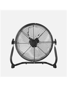 Ventilador Industrial Midas 60w Negro/cromo 41 2