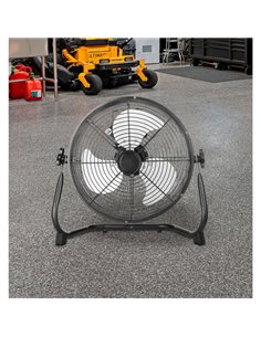 Ventilador Industrial Midas 120w Negro/cromo 55d  3 Velocidades 2
