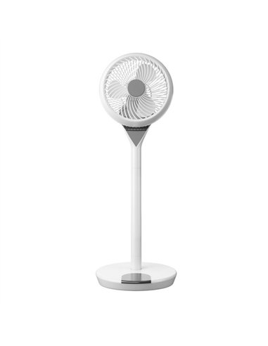Ventilador Dc 2en1 Sintra Blanco 35w 12vel Oscilacion.3d  Remot.temporiz. 54/89x32x32cm
