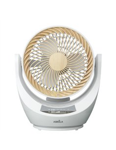 Ventilador Sobremesa Navia Blanco/haya 40w 4velocidades Orient Rotatorio 2