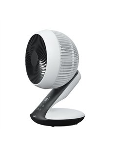 Ventilador Dc Sobremesa Miera Blanco/negro 20w 8vel Oscilacion 3d.remoto