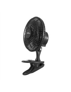 Ventilador Sobrem.c/pinza Nervion Negro 2velocidades 20w  2en1 30x20x16cm 2