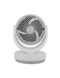 Ventilador Sobremesa Blanco/gris Lagos 3velocidades 35w 3aspas Orientable 29 2