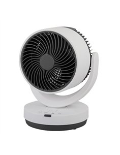 Ventilador Sobremesa Loira Blanco/negro 3velocidades 35w 3aspas C/remoto