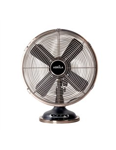 Ventilador Sobremesa Capitolio Negro/cobre 37w 3velocidades 4asp Fijo Y Rotatorio 42x35x27cm 2